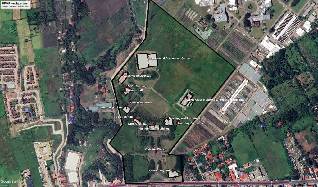 UPOU Campus Map